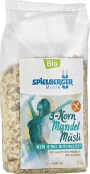 Spielberger Glutenfreies 3-Korn Mandel Müsli 375g