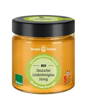 Serapis Culinar Deutscher Lindenhonigtauhonig 250g